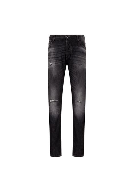 Jeans J09 slim tapered in denim con rotture EMPORIO ARMANI | Jeans | 3K1J09 1DX4Z0006